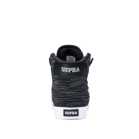 Supra VAIDER Høye Sneakers Dame Svart/Hvite | NO-65425